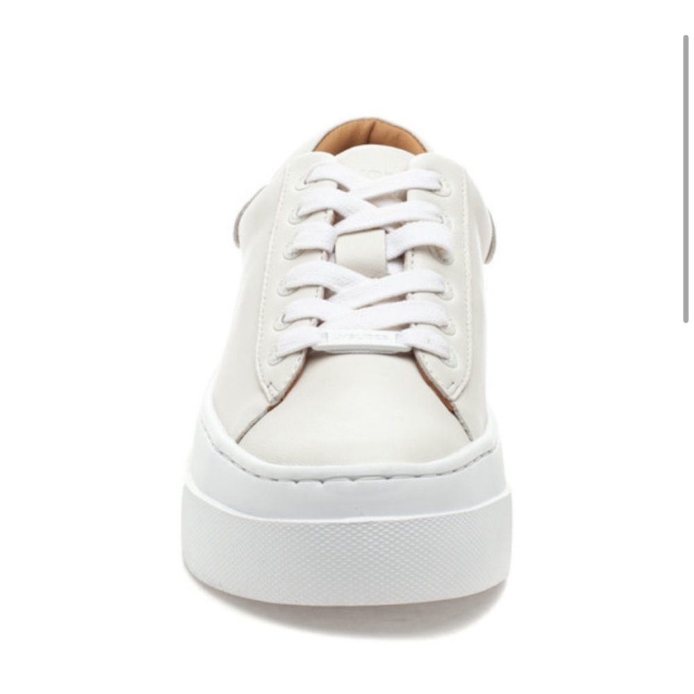 NWT J/SLIDES AMANDA White Leather Sneaker - Picture 4 of 15